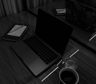inspiração de escritório moderno, produtividade e foco_ Ideal para home office, estética clean e organização_